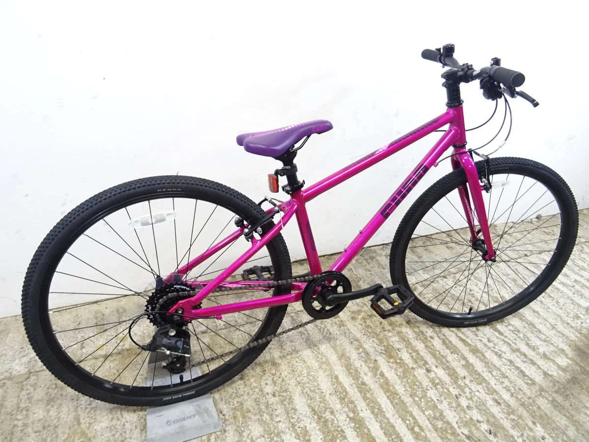Purple best sale hybrid bike