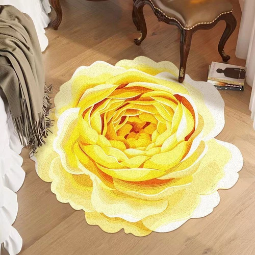 Modern Area Rug Round Carpet Bedroom Door Floor Anti-slip Entry Door Mat - Bild 8 von 38