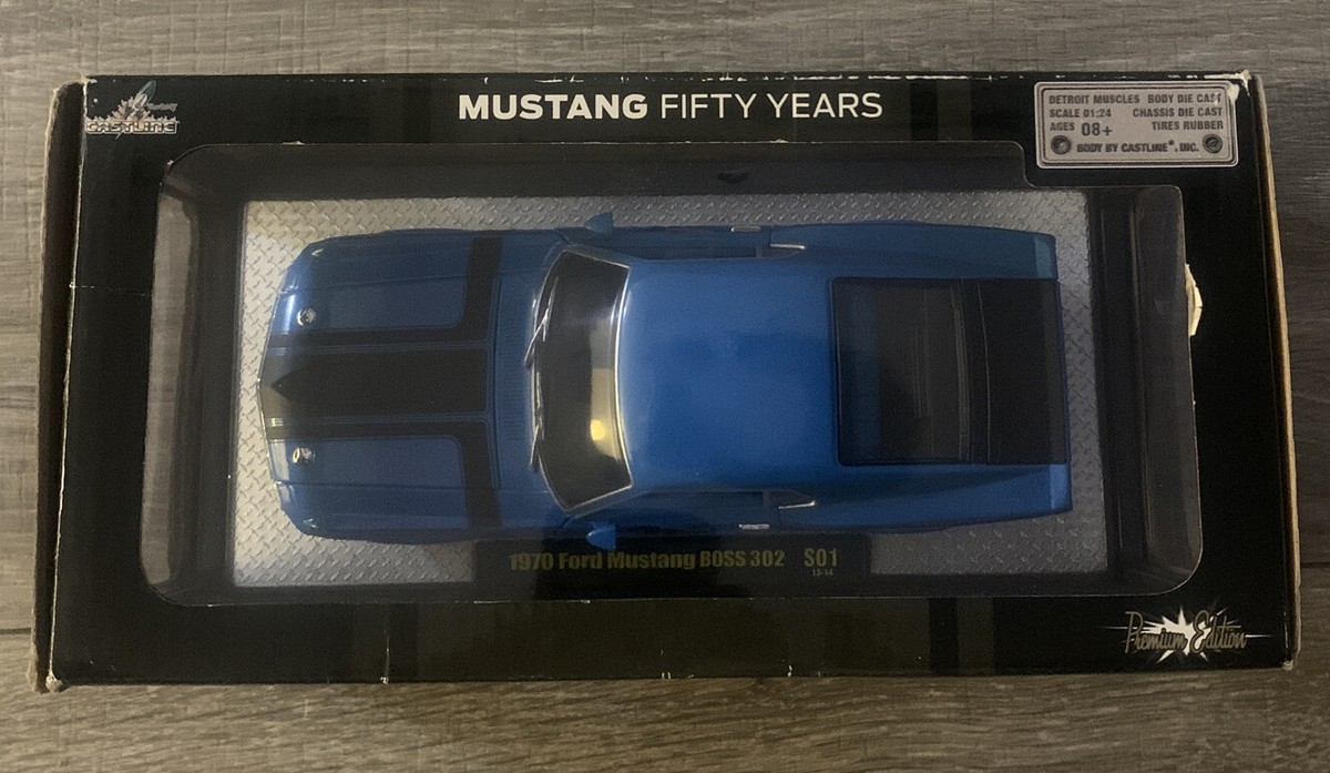 1:24 Scale 1970 Ford Mustang Boss 302 50 Year Anniversary
