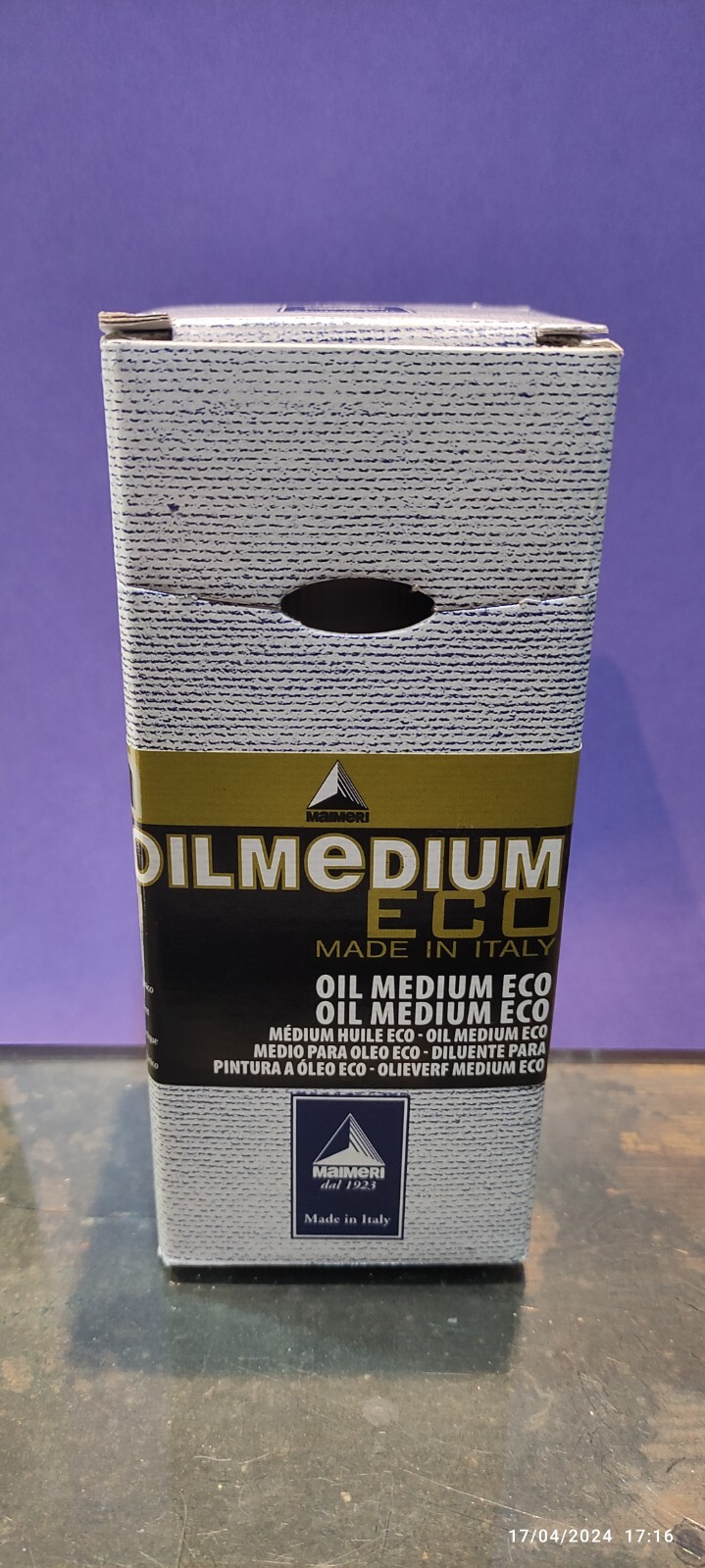 OIL MEDIUM ECO - DILUENTE PER PITTURA A OLIO E 250ML MAIMERI