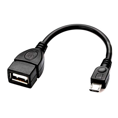 100pcs Host OTG Cable Micro 5pin USB male to USB female Adapter Cable