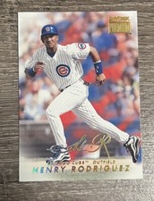 1999 SkyBox Premium Baseball Card #158 Henry Rodriguez