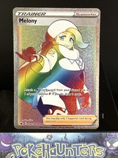 Pokemon Card Melony 218/198 Chilling Reign Full Art Secret Rainbow Rare L/P on eBay