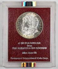 1880 S Morgan Silver Dollar Redfield NGC MS 63