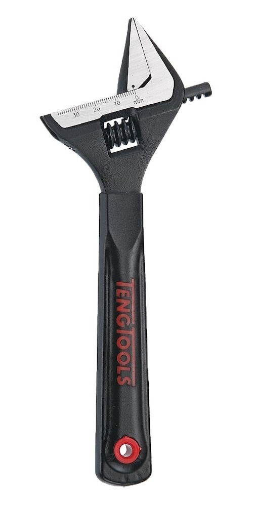Teng Tools 4003WT - 8"" (200mm) Wide Jaw Adjustable Wrench