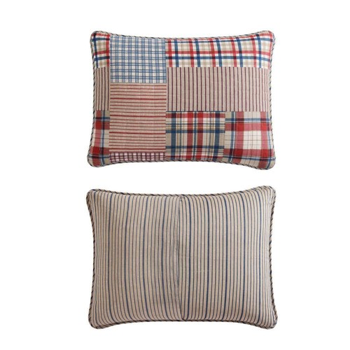 Eddie Bauer Quilt Set Plaid Cotton Blend W/Reversible+Soft King Brown(3-Piece) - Picture 2 of 7