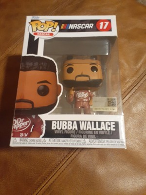 FUNKO POP! NASCAR Bubba Wallace Vinyl Figure Collectible Dr Pepper Suit #17 NEW