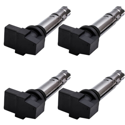 4x Ignition Coils for Audi A1 A3 Skoda Fabia Octavia VW Polo Jetta YETI 1.6L
