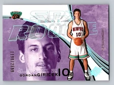 Gordan Giricek 2002-03 SPx Rookie Level 2 #146 1190/259 Memphis Grizzlies