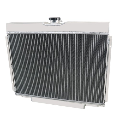 Aluminum Radiator Shroud & 14" Electric Fan Kit For 1967-70 Mustang, 68-69 Torino, Fairlane, Comet V8