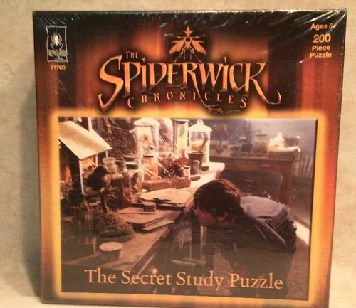 New! SPIDERWICK CHRONICLES SECRET STUDY PUZZLE 200 PCS - Picture 1 of 2