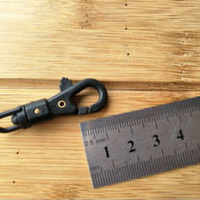 5pcs/lot 360  Rotating Swivel Hiking Carabiner Clip Hanging Keyring Buckle Hook