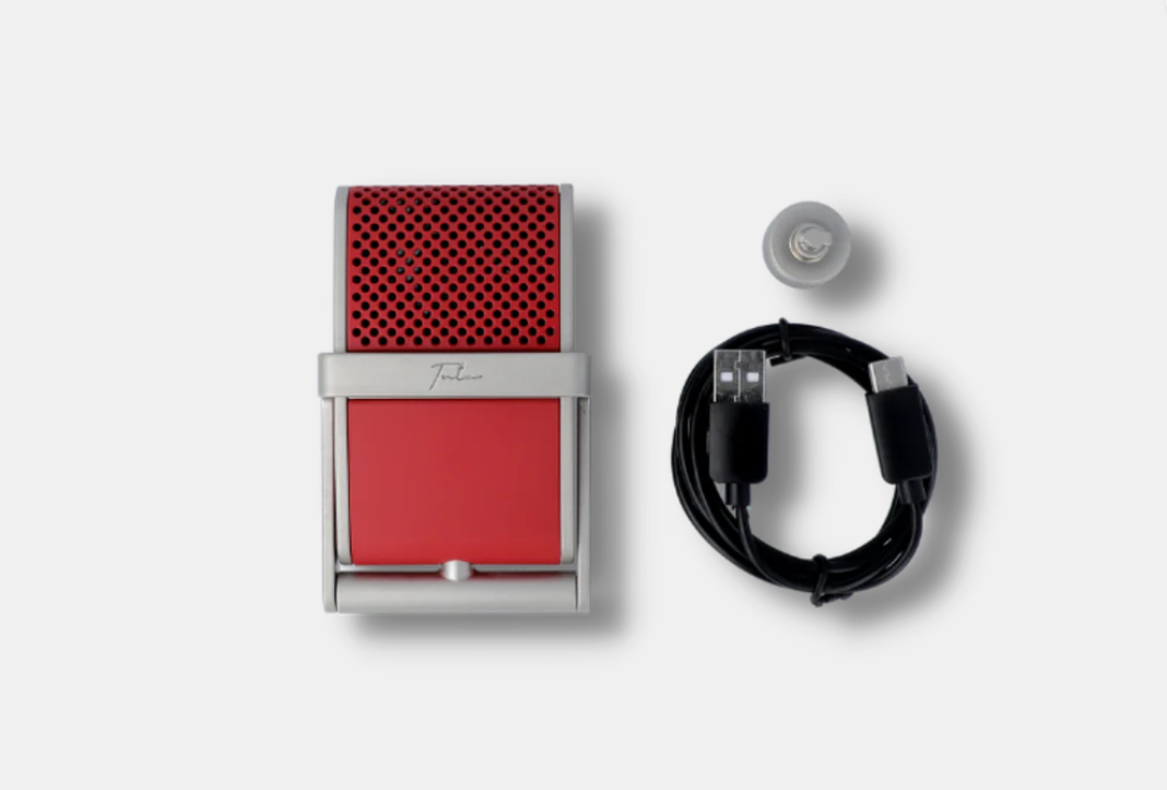 美品】Tula Mic Red USBマイク（TL023-R）