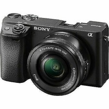 Sony Alpha A6400 24.2MP Mirrorless Digital Camera with E PZ 16-50mm f/3.5-5.6...