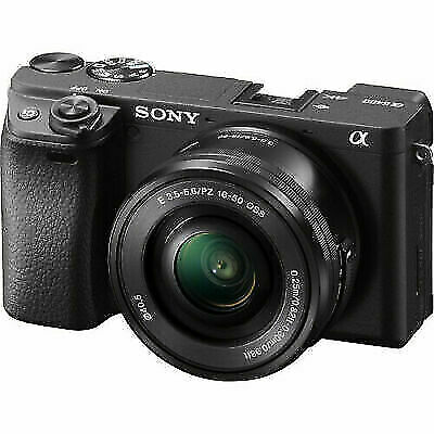 Sony Alpha A6400 24.2MP Mirrorless Digital Camera with E PZ 16