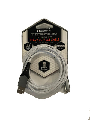 Heavy Duty Braided 6ft USB Charger Cord Micro USB Universal Android Charger