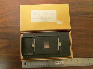 Beattie-Coleman Scientific Medical Camera Focusing Slide 