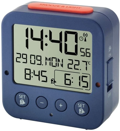 Digitale Lichtwecker mit Atom -\/Funkuhr-Funktion