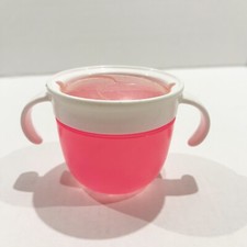 Munchkin Snack Bowl Pink White