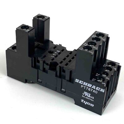SCHRACK PT 78740 Relaissockel tyco (6Stk.), unused