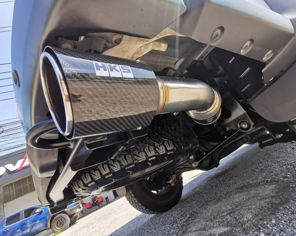 HKS Catback Exhaust Ford Ranger Raptor 3l 23-24 carbon tip free ...