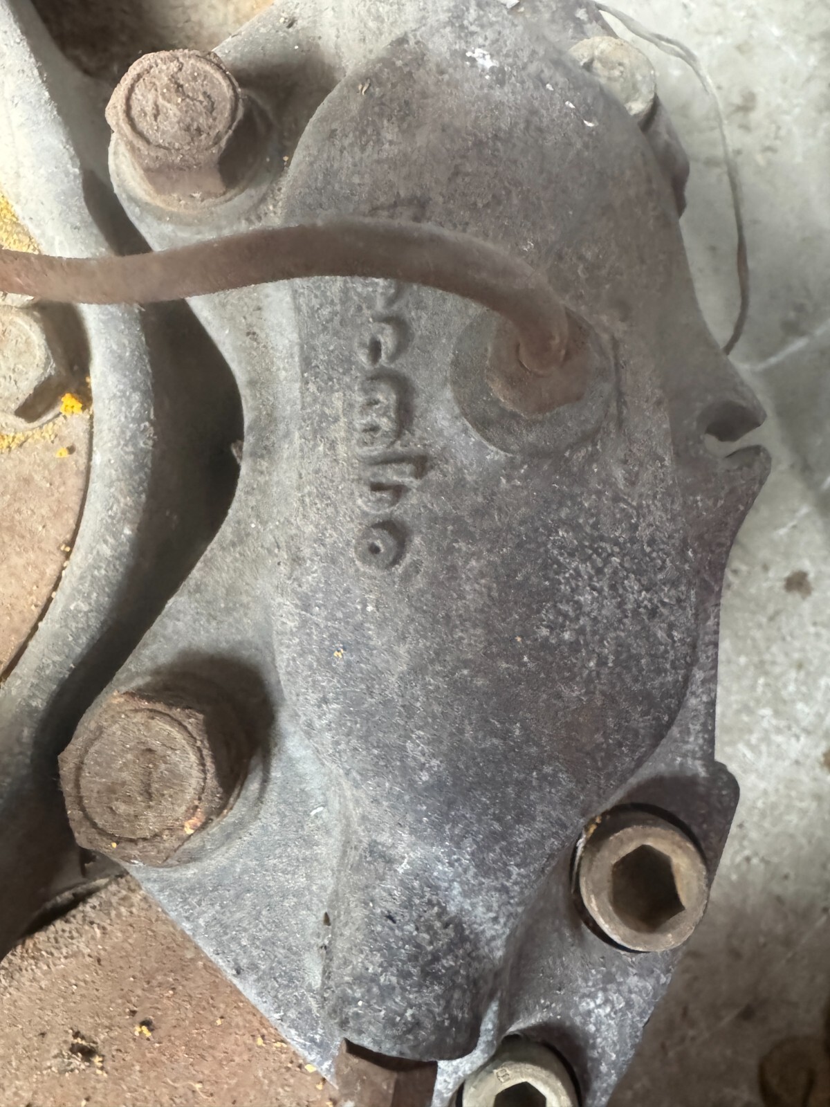FERRARI 355  BRAKE CALIPERS 2 x front  1 rear , with  disc