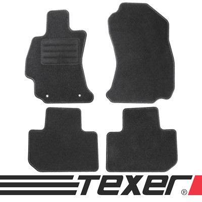 Fussmatten für Subaru Forester IV 4 FL Bj. 2015-2018 Anthrazit / Graphit Textil