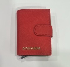 PORTAFOGLIO ROSSO COCONUDA PER DONNA 10X7.5