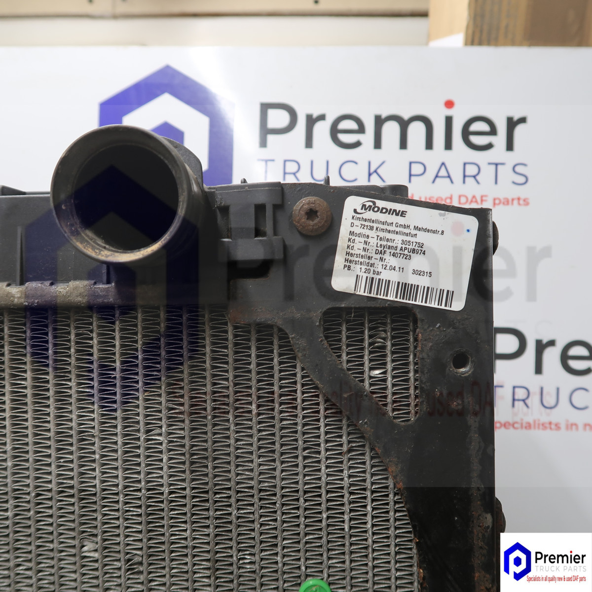 Fits DAF CF LF Radiator Part No 1407723 1719142 2166159 | eBay