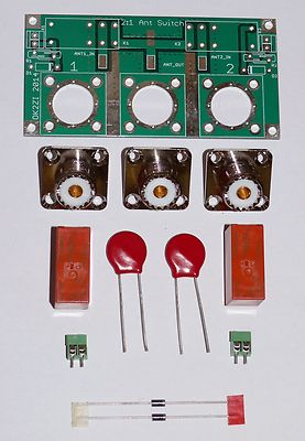 2:1 HF Shortwave Antenna Switch Kit With SO-239 Connector - Unbranded