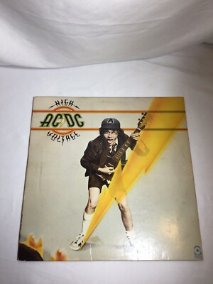 AC/DC HIGH VOLTAGE VINYL RECORD LP PORKY PRIME CUT ATCO SD 36-142  