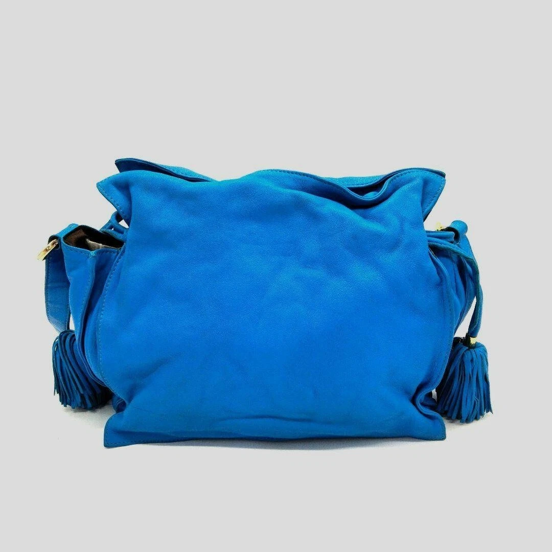 Loewe Flamenco Borsa a tracolla in pelle nappa anagramma originale rara #3702