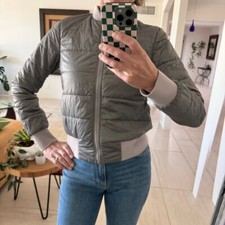 Lululemon Non Stop Reversible Bomber Jacket Gray Size 4