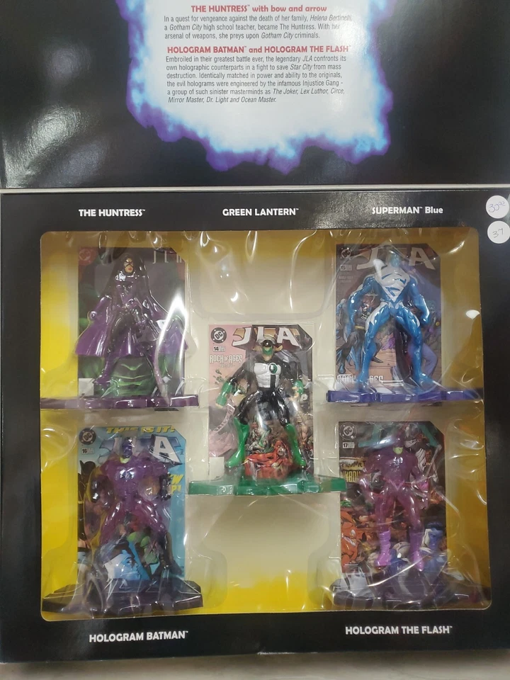 JUEGO DE 5 FIGURAS DC SUPER HERO COLLECTION 1 LIGA DE LA JUSTICIA DE AMÉRICA Foto 3 de 4