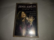 Janis Joplin "Super Hits" Cassette Tape Rock