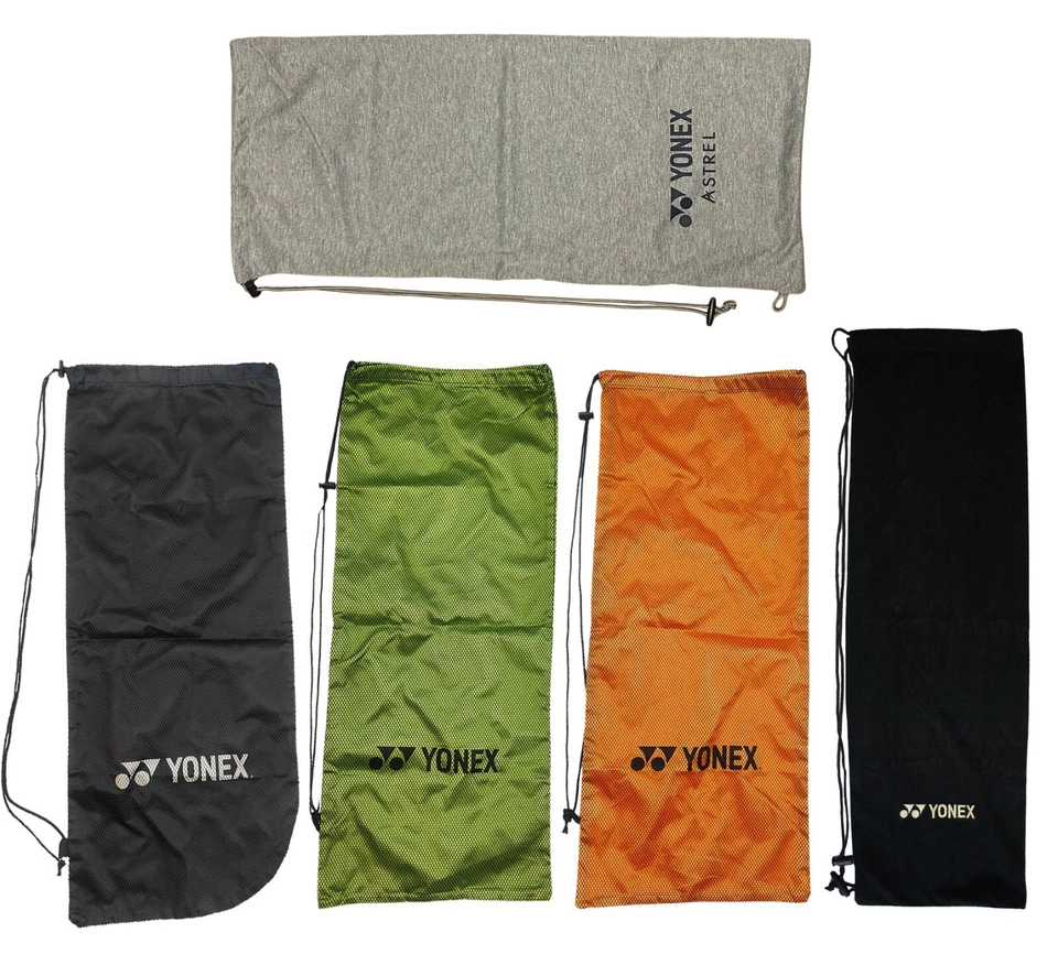 Yonex Tennis Racquet Single Soft Drawstring Cover Bag NEW Assorted styles