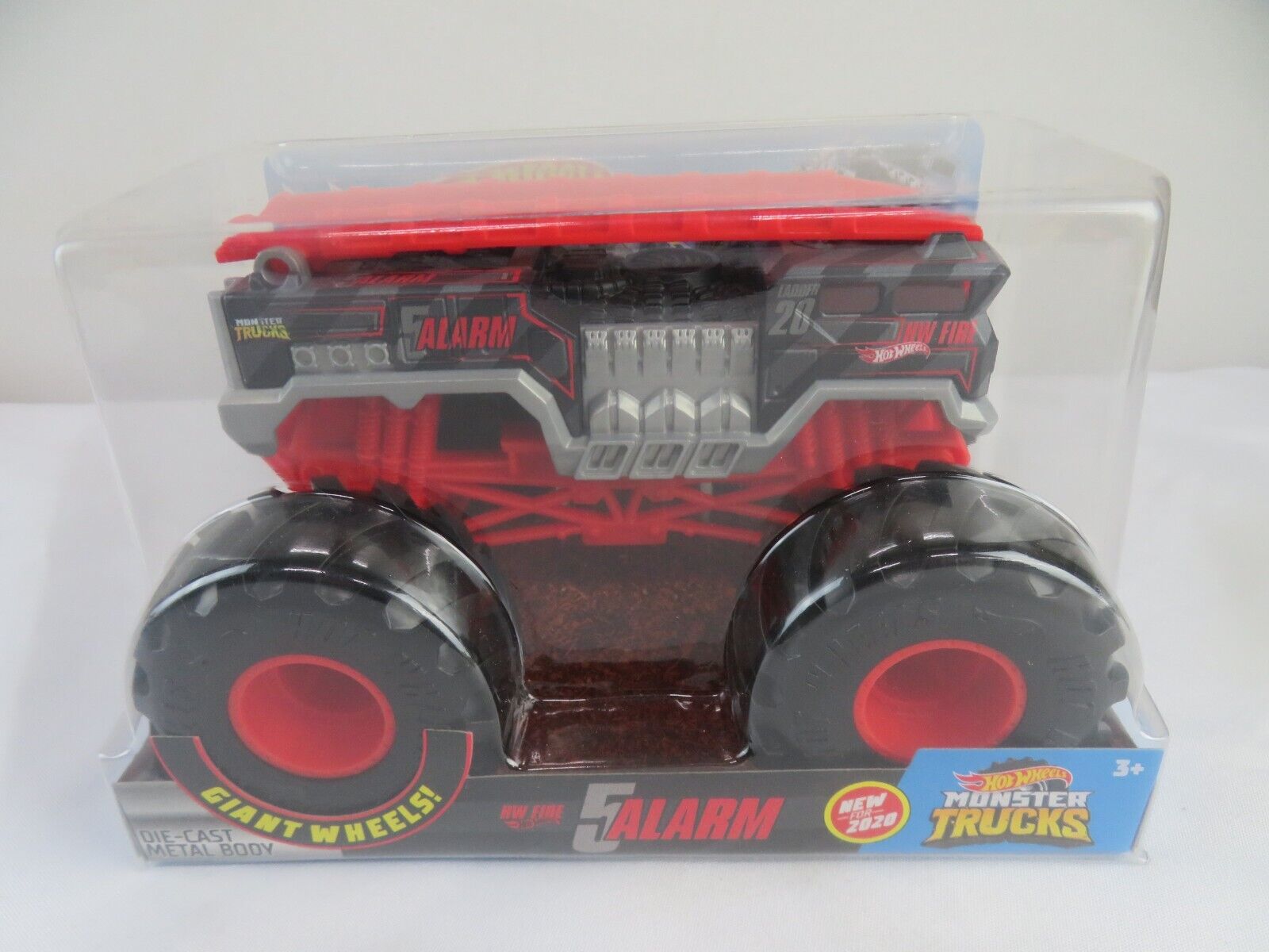 Hot Wheels Monster Trucks, Oversized Monster 5 Alarm Truck in 1:24