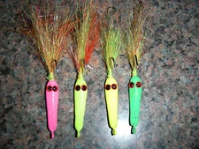 1/4 oz Voodoo Pompano  jigs T&A JIGS pack of 4 YELLOW