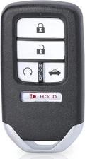 Keyless Entry Smart Proximity Remote Key Fob 5 Buttons 433Mhz Control Transmit