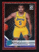 2019 Donruss Optic Rated Rookie Choice Red Prizm 84/88 Talen Horton-Tucker 0h28