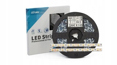 CCT LED Strip Light 5050 SMD 12W 300 LEDs 5m Color Changing Dimmable