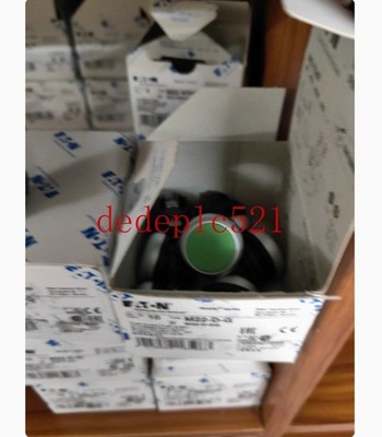 2 PCS NEW   Muller M22-D-G Indicator Light with Green Button #pk