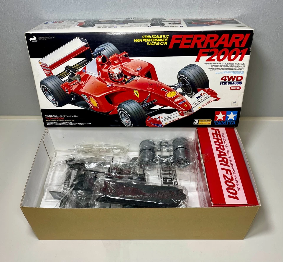 TAMIYA 58288 1/10 R/C coche de carreras de alto rendimiento Ferrari F2001... - Imagen 2 de 4