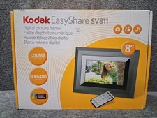 Kodak EasyShare SV811 8 Digital Picture Frame 123MB 800x430 New