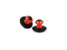 ZIEGER Bobbins Racingadapter St&auml;nderaufnahme f&uuml;r Montagest&auml;nder M6 Typ 2 rot