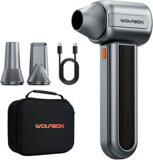 WOLFBOX MF400 Cordless Leaf Blower - Lightweight Jet Blower Car Dryer Lightw