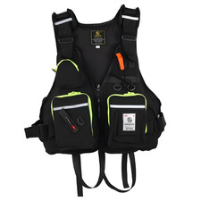 Fishing Jacket Swiming Life Vest Adjustable Size Breathable Mutil-Pocket Vest Fishing Jacket Swiming Life Vest Adjustable Size Breathable Mutil-Pocket Vest - Image 1