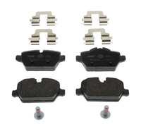 Bremsbelagsatz Scheibenbremse Premier Eco Friction Ferodo FDB1806 FüR E87 E81