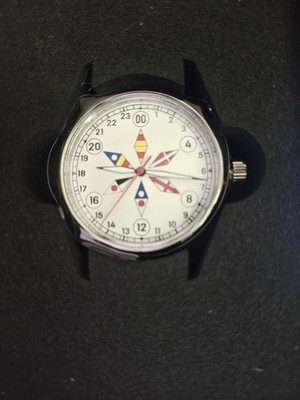 NEU Quartz Uhr Herren 24 Stunden Werk von Svalbard  GA32 NEU 023/500