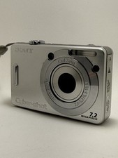 Sony Cybershot 7.2 MP Camera Carl Zeiss DSC-W55 With in Original Box, Tested